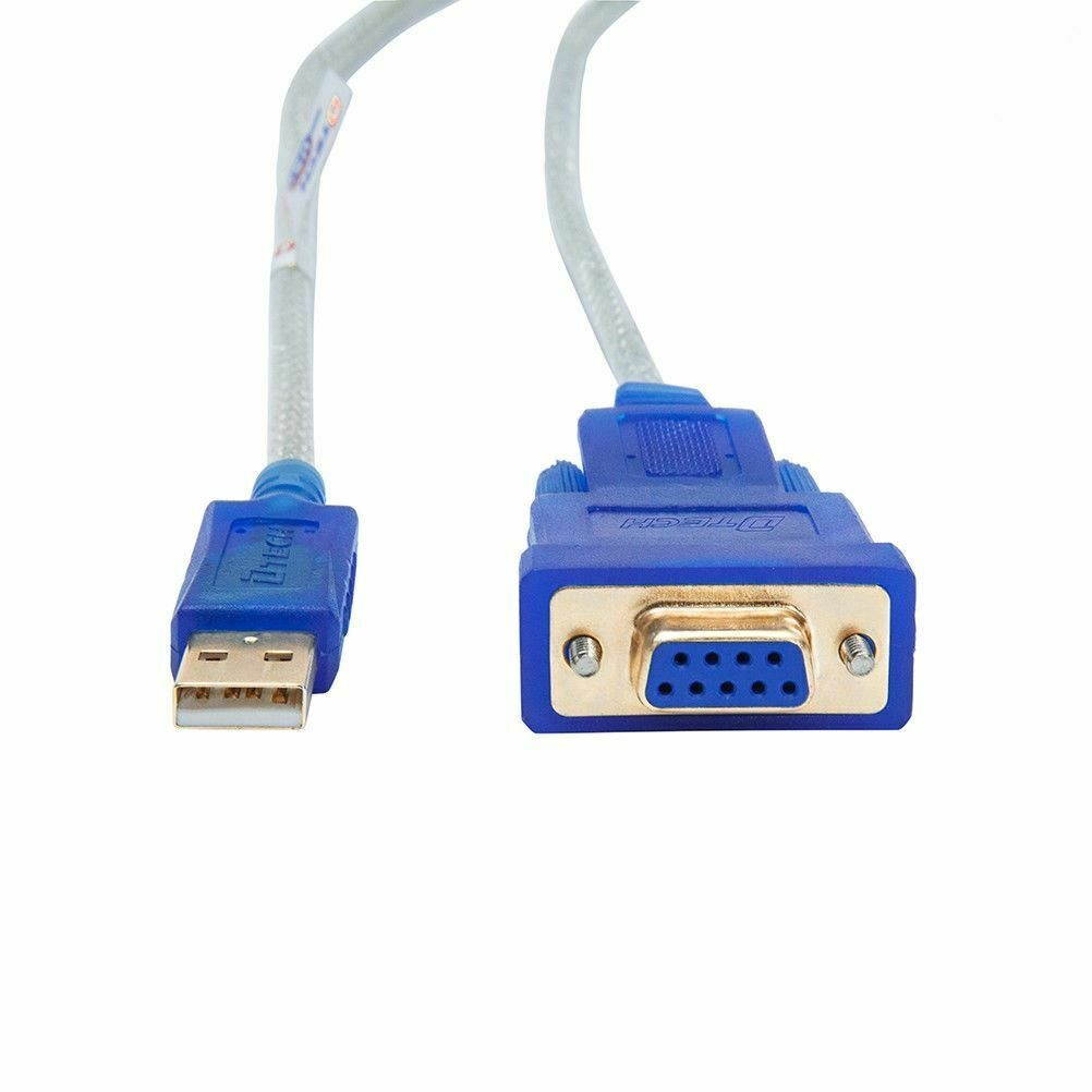 10ft FTDI USB to Serial Female RS232 DB9 Port Adapter Cable Windows 10 8 7