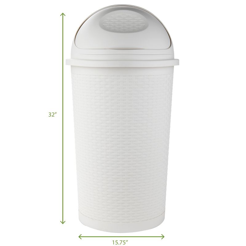 Safco At-Your-Disposal Recycling Center Polyethylene Three 28gal Bins Black 9798BL