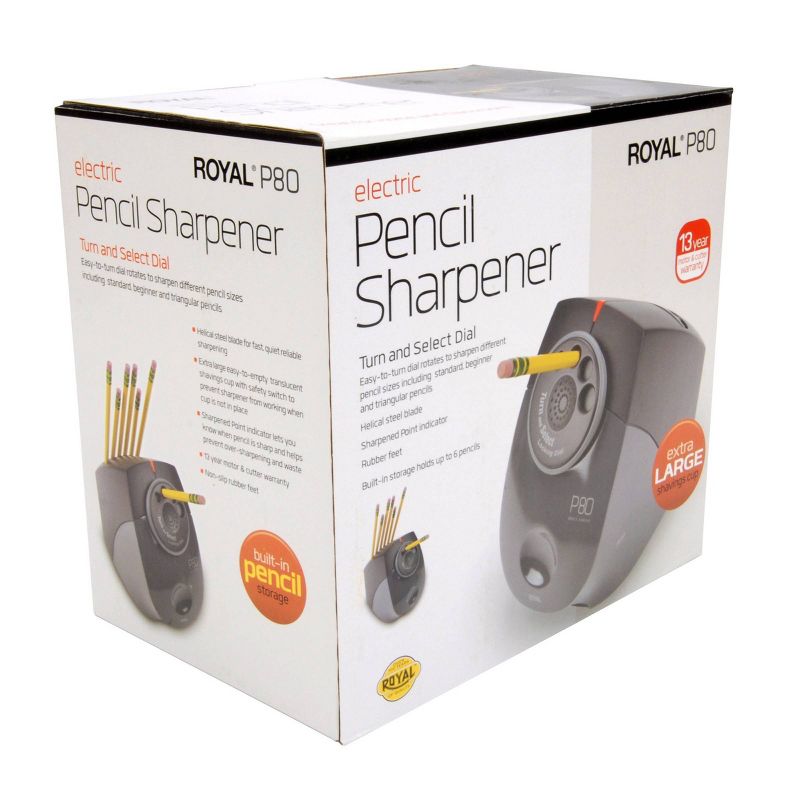Heavy Duty Pencil Sharpener P80 - Royal Consumer Information Products