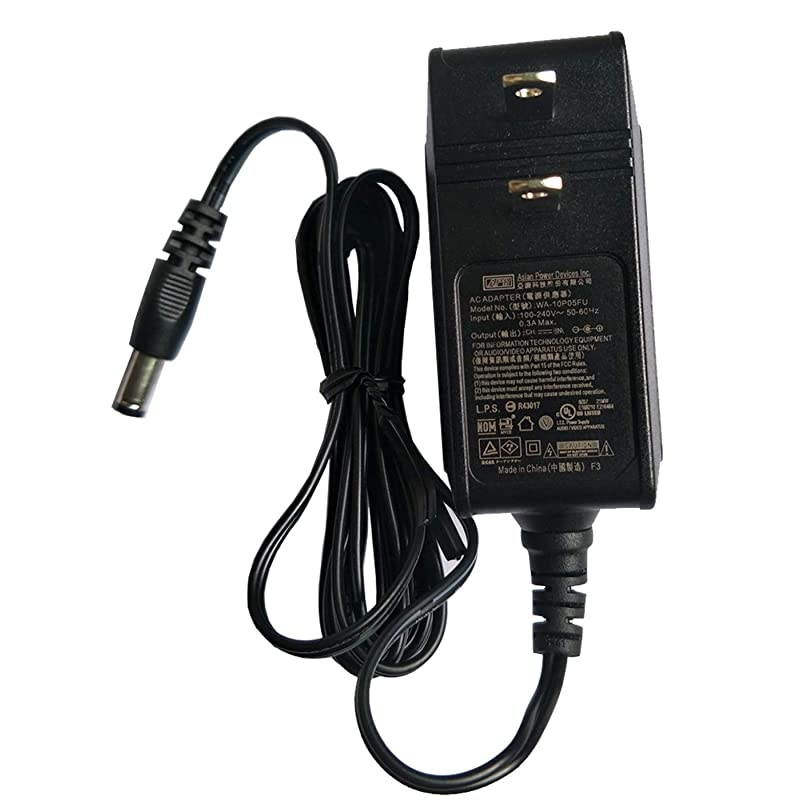 5V 1.5A AC/DC Adapter Compatible with Yealink YEA-PS5V1200US YEA-PS5V2000US YEA-SIPPWR5V YEA-PS5V600US OH-1006B0500600U-UL SIPPWR5V2A-US SIP T2/T4 Series T3 T46G T48G T18 T20 T40 T41 IP Phone