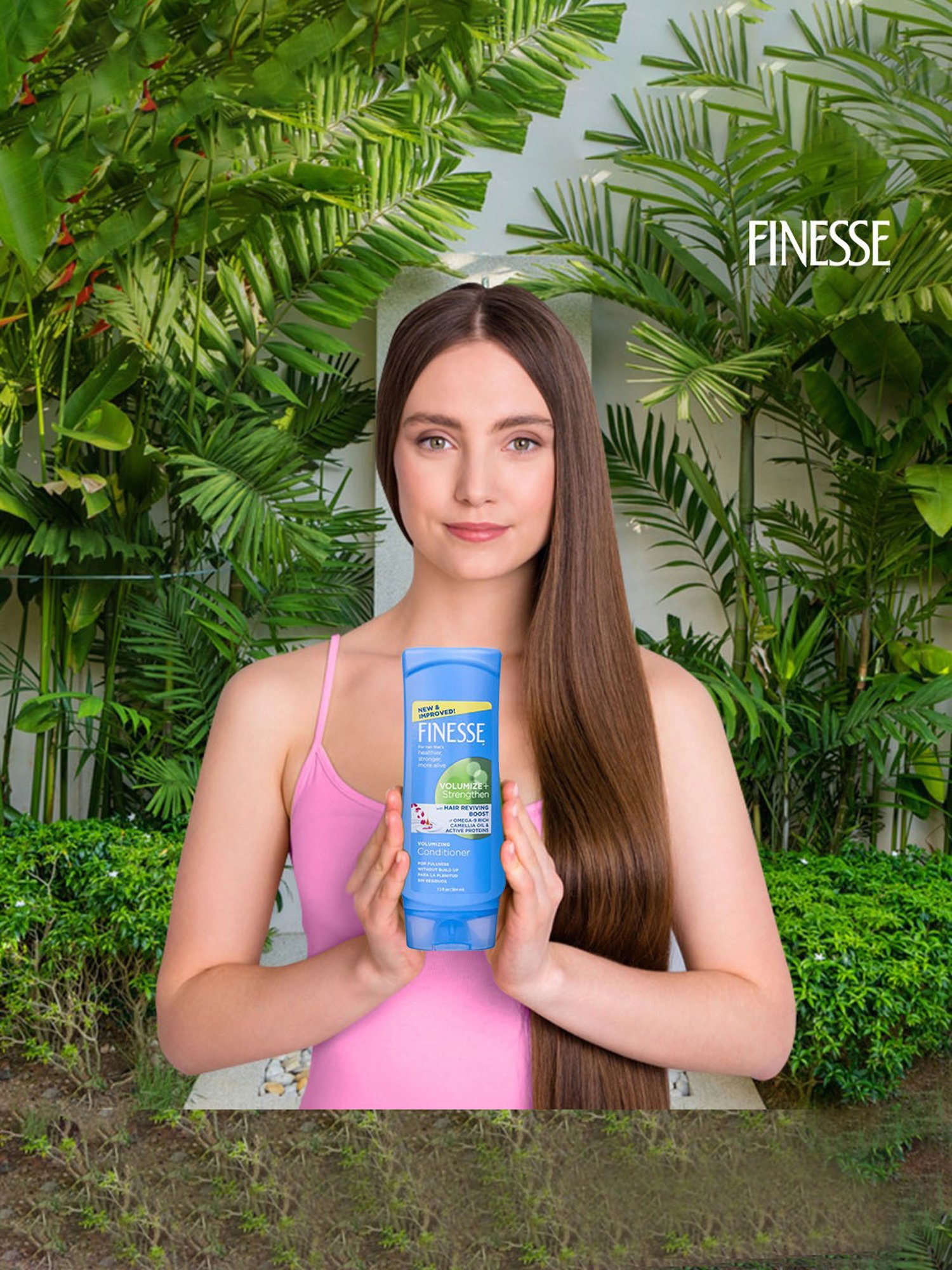 Finesse Volumize + Strengthen Volumising Conditioner - 380 ml