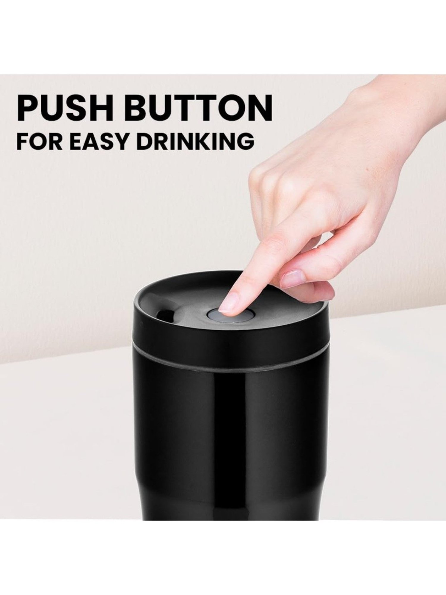 Borosil ?Black Stainless Steel Flasks (500 ML)