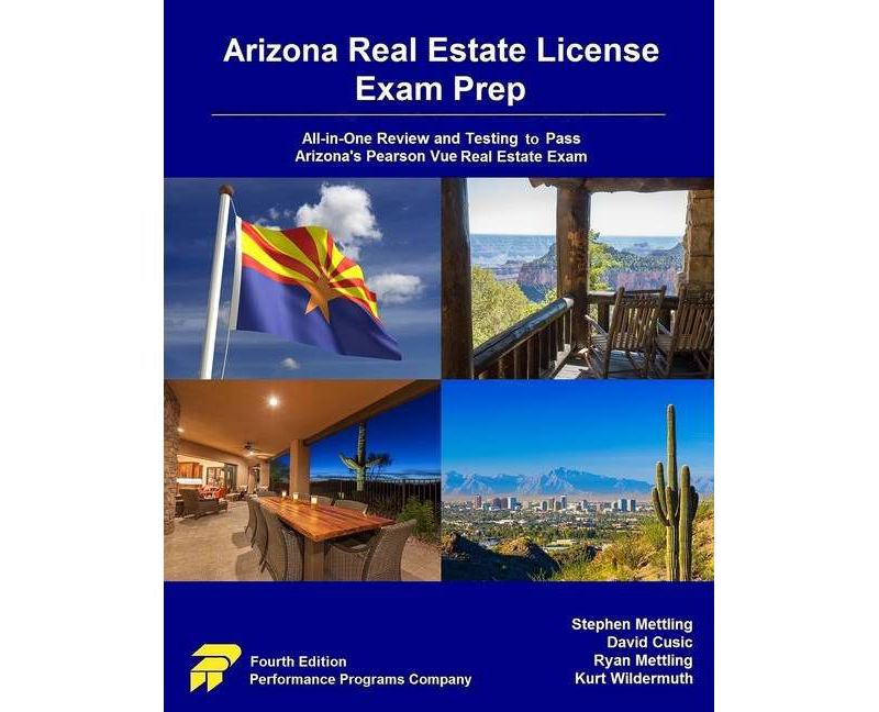 Arizona Real Estate License Exam Prep - by  David Cusic & Ryan Mettling & Kurt Wildermuth (Paperback)
