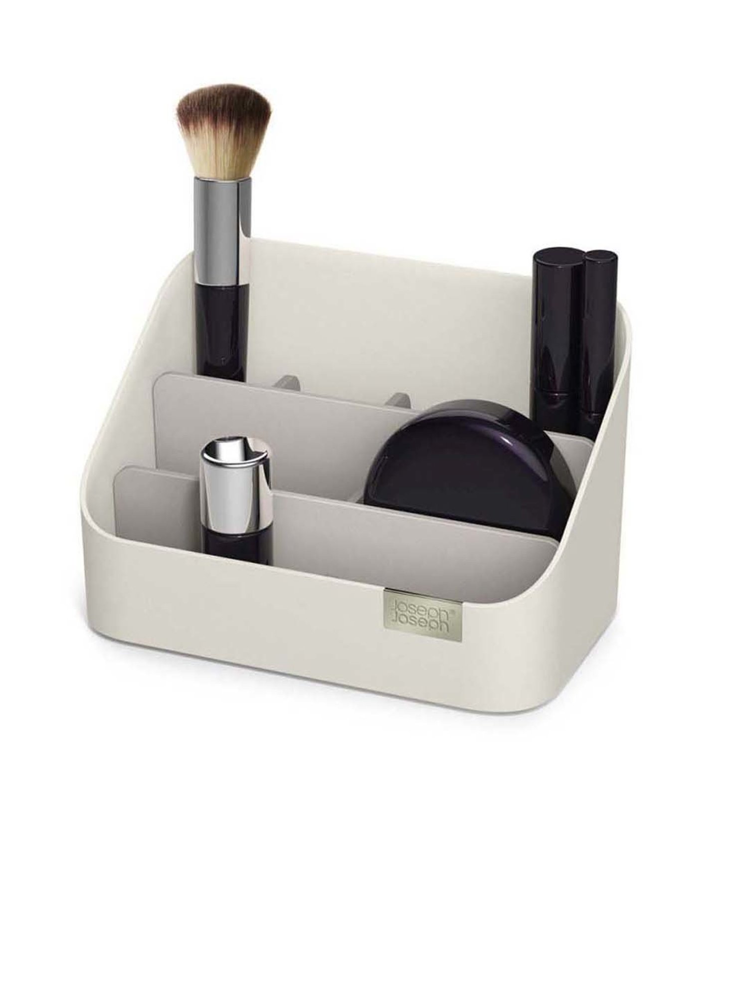 Joseph Joseph White Plastic Cosmetic Organiser