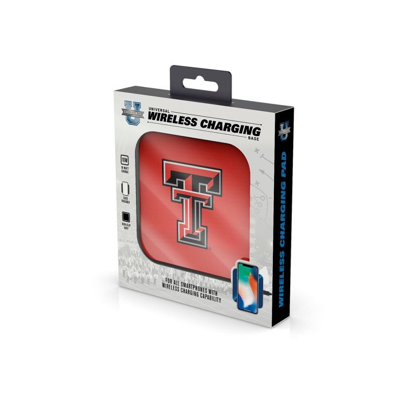 NCAA Texas Tech Red Raiders Wireless 10W Charging Pad