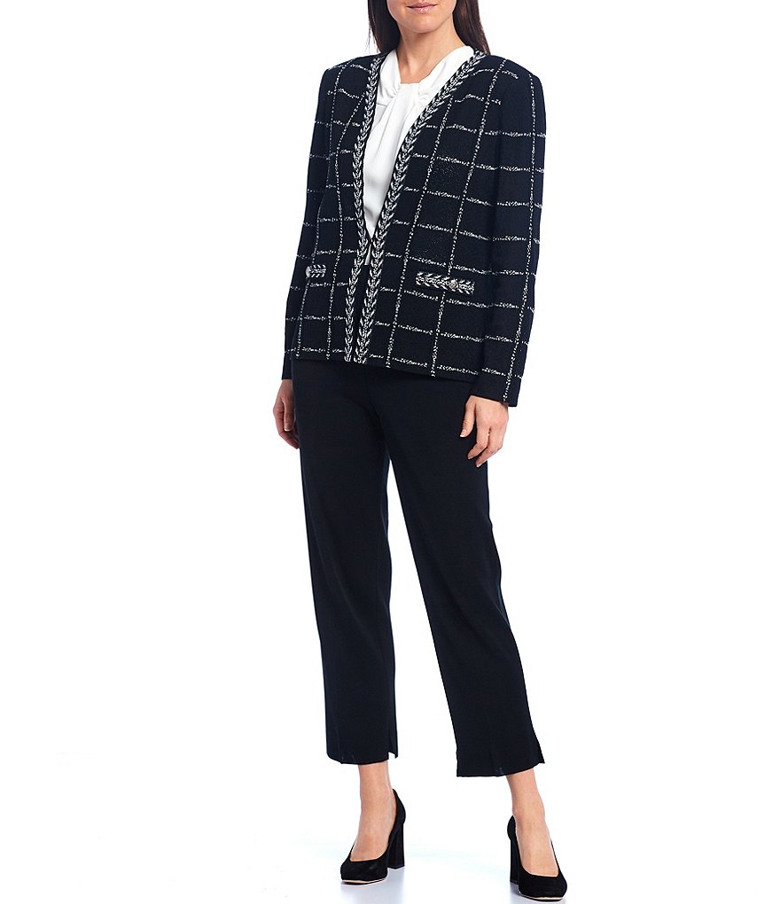 Ming Wang Windowpane Jacket