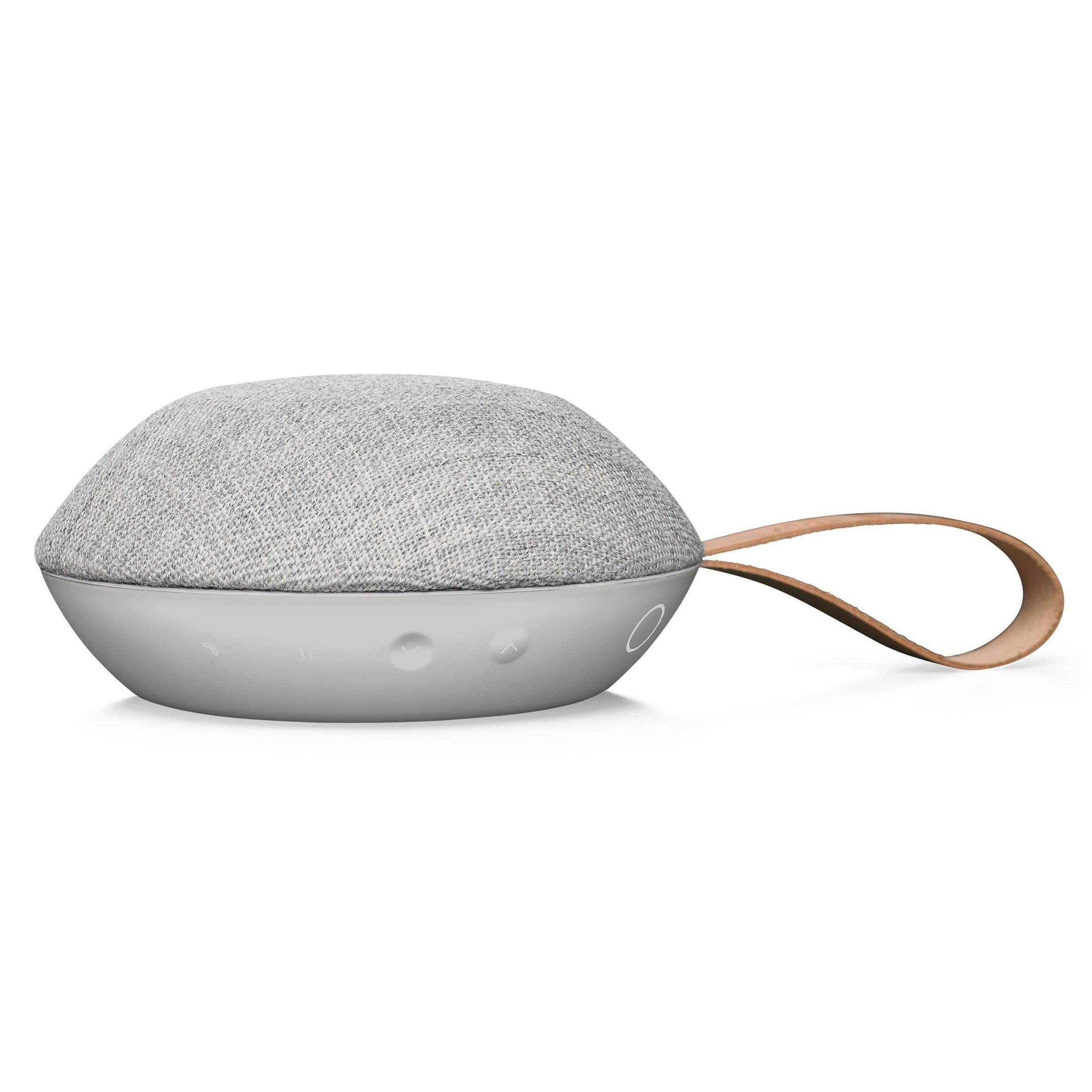 Vifa Reykjavik Sleek Compact HiFi Rechargeable Bluetooth Sandstone Grey Speaker