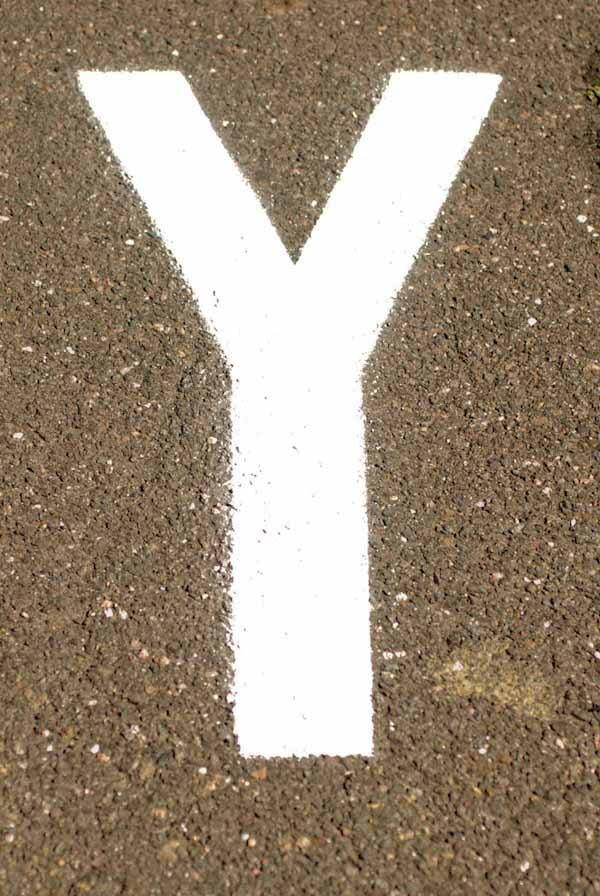 Individual Letter and Number Stencils 6" - character 'T'