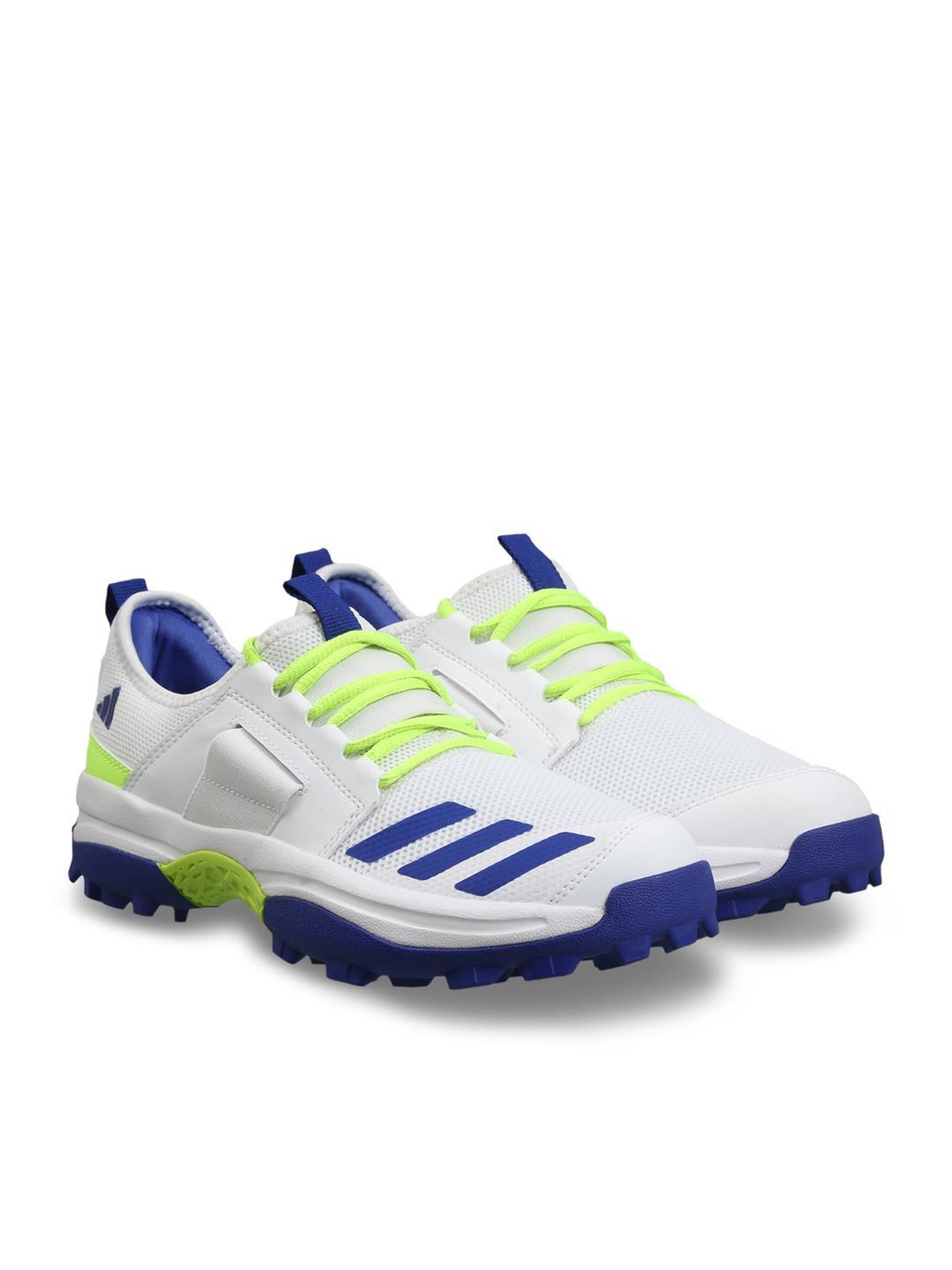 Adidas Men's Cricup 23 White Cricket Shoes