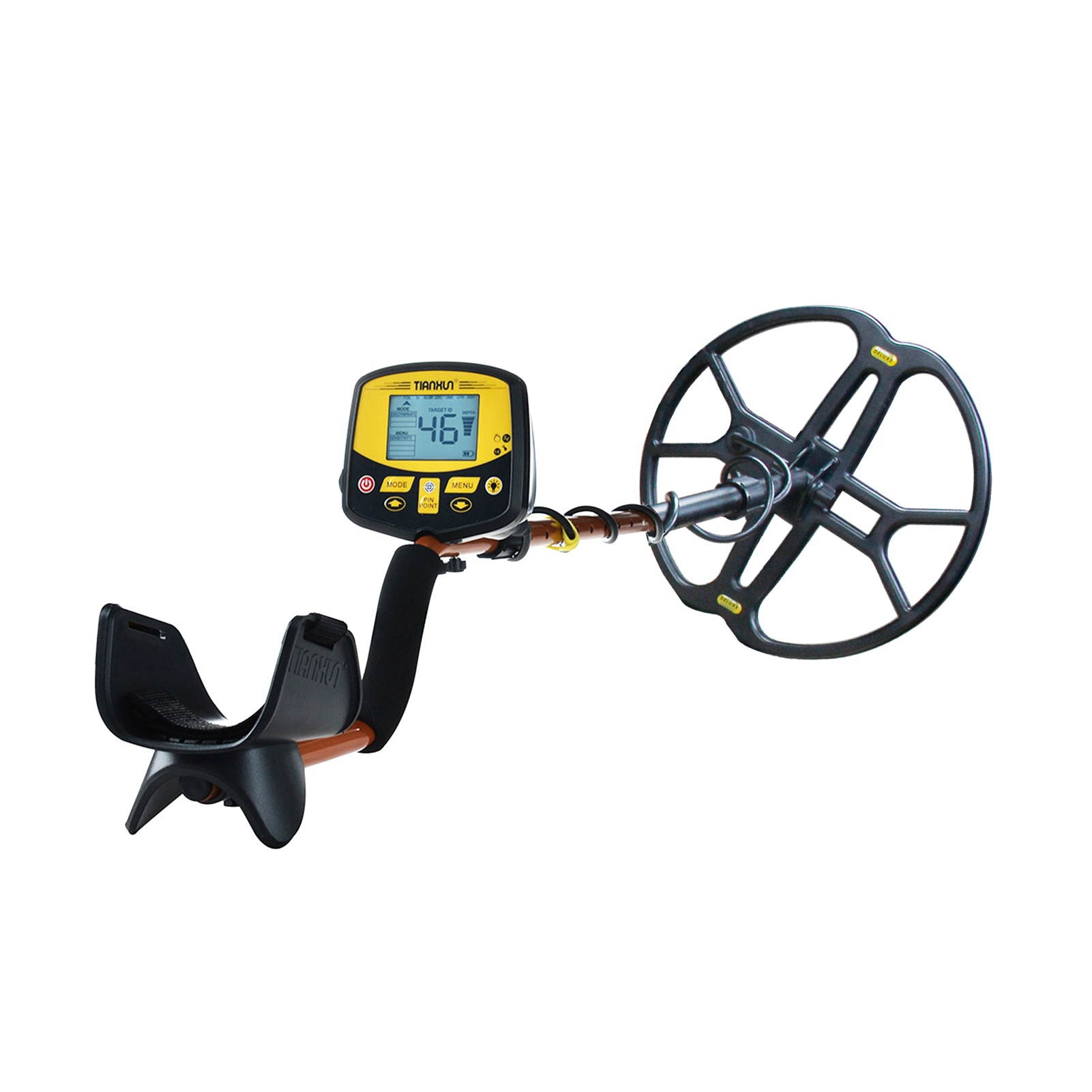 TIANXUN TX-950  Dis-cover Pro LCD Display Screen Handheld Metal Detector Easy Installation High Sensitivity High Accuracy Metal Detecting Tool Jewe-lry Treasure Underground Gold-Metal Finder