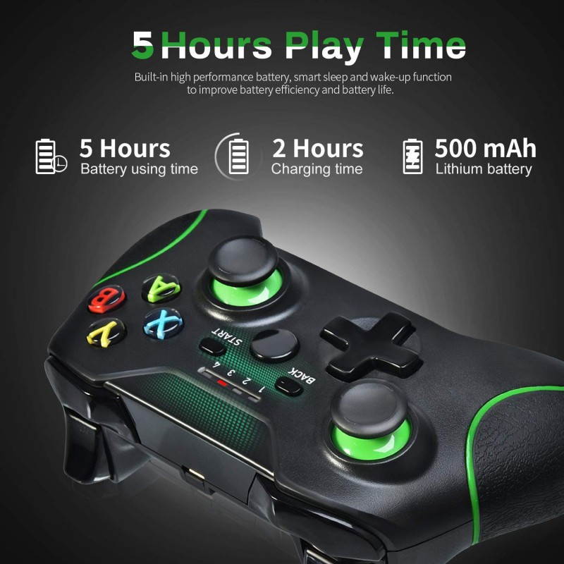 Wireless Game Controller Gamepad Joystick For Microsoft Xbox One PC PS3 US