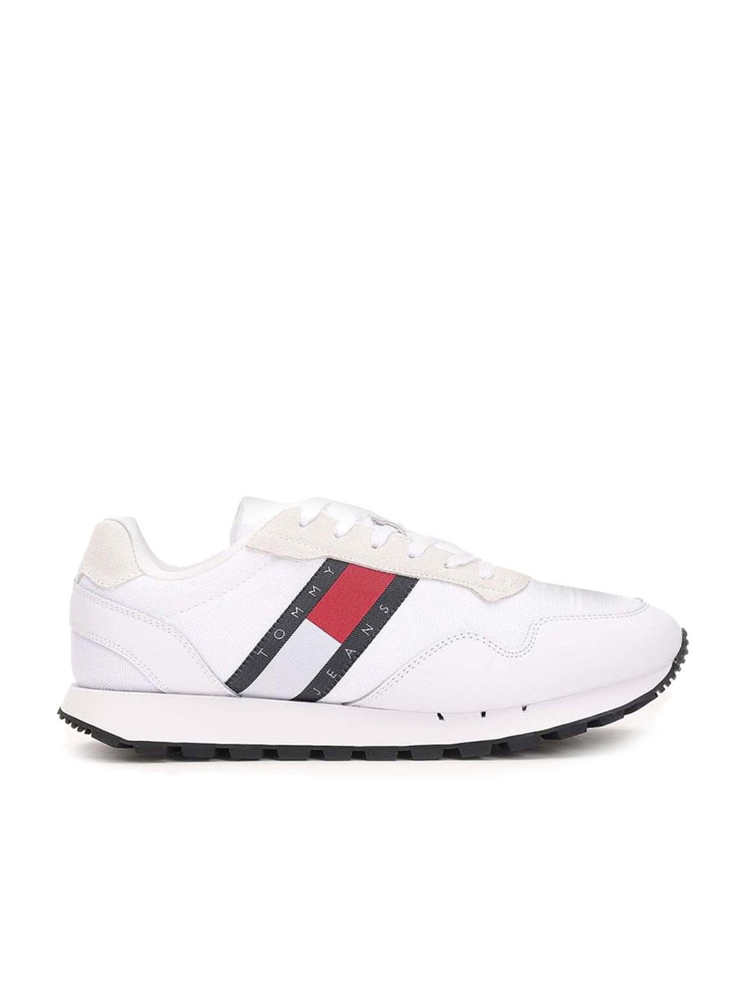 Tommy Hilfiger Men's White Casual Sneakers