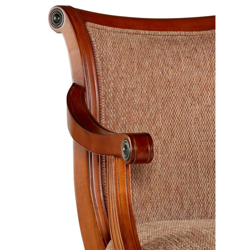 31" Dakota Swivel Barstool with Arms Light Brown - Powell Company