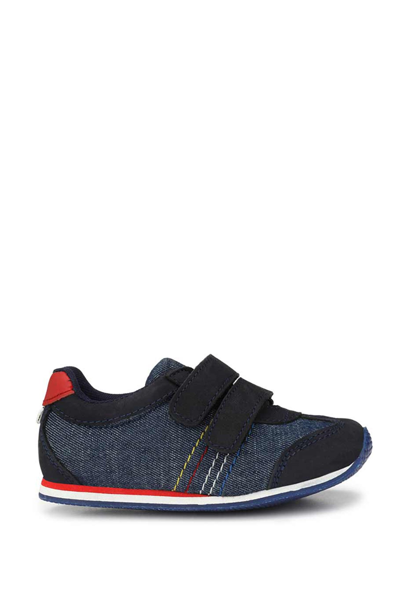 Tuskey Kids Blue Velcro Sneakers