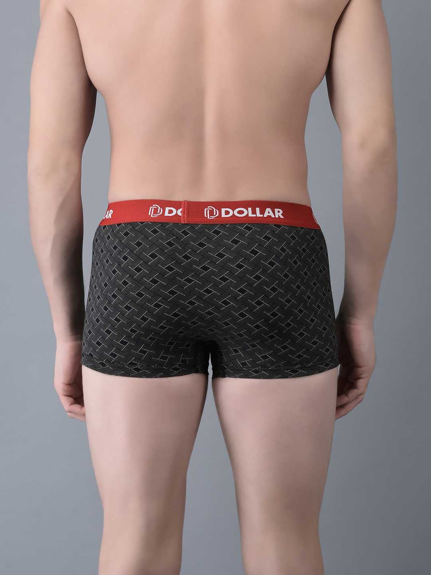 Dollar Bigboss Assorted Cotton Regular Fit Printed Trunks - Pack Of 5