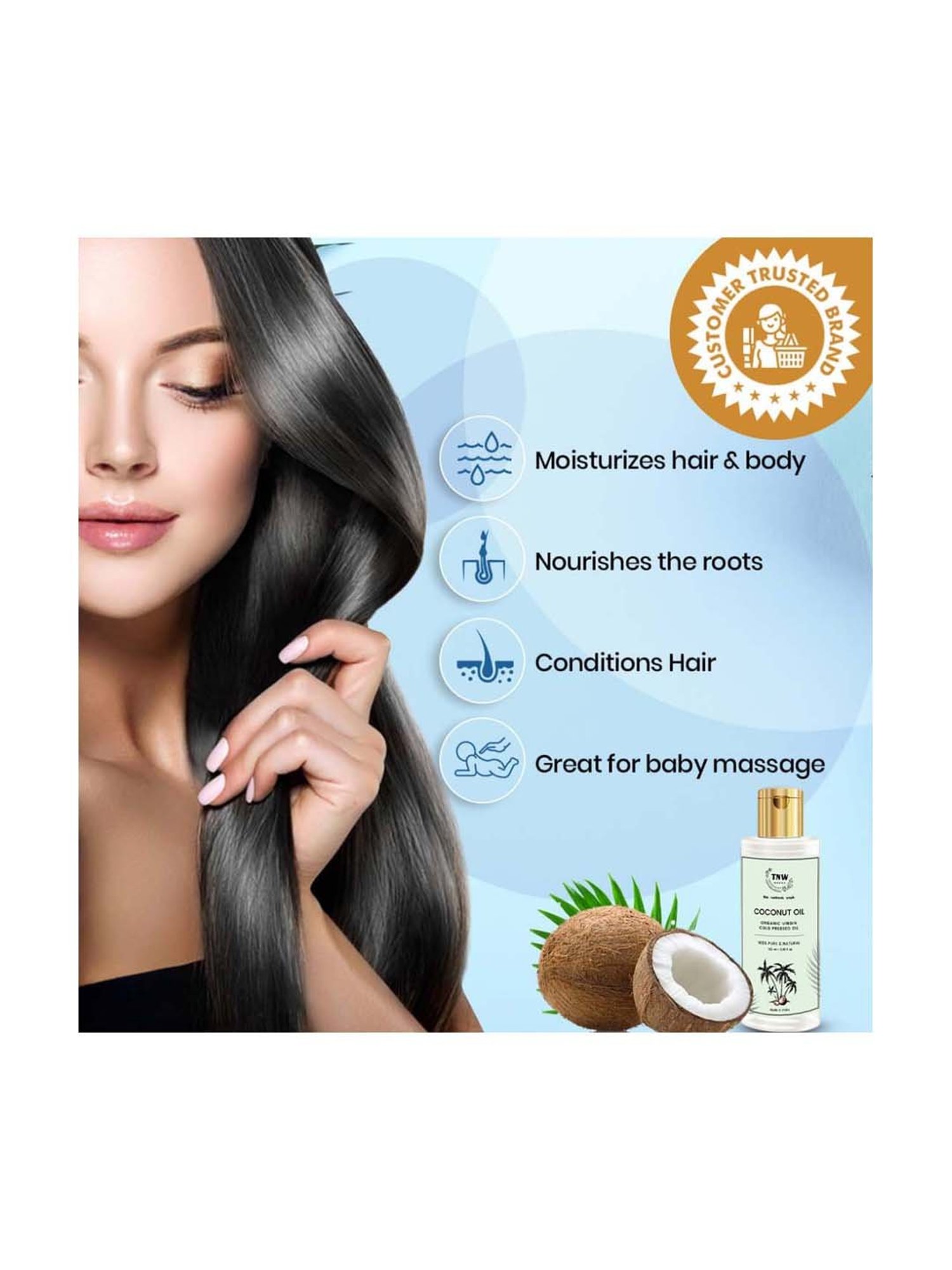 Cosmetofood Skinergy Bhring Amla Oil - 200 ml