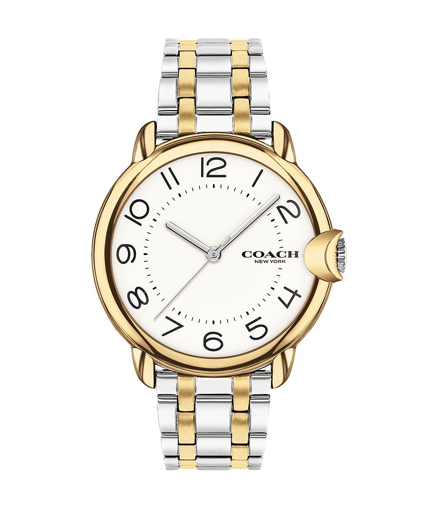 COACH Arden Two Tone Bracelet Watch