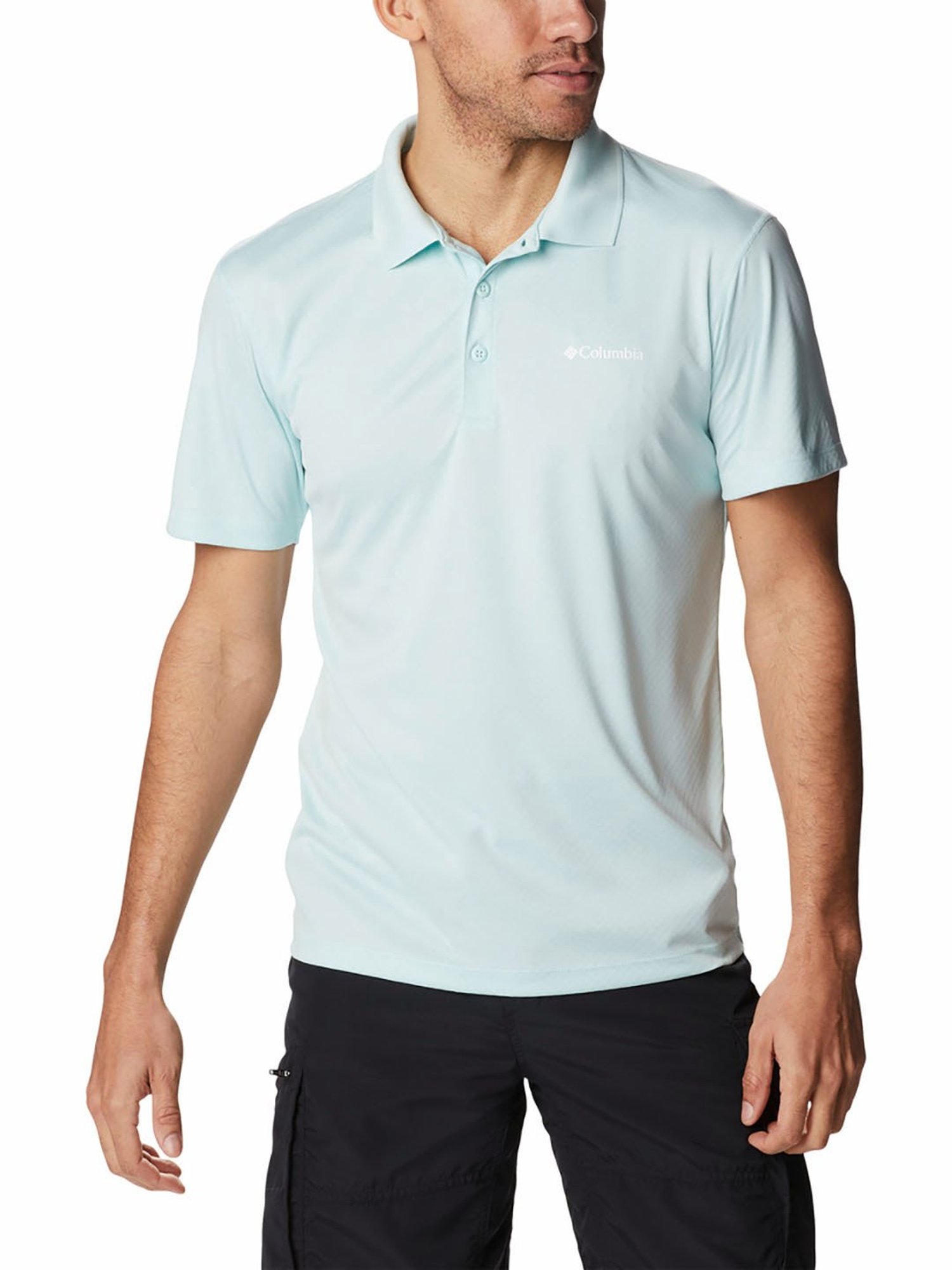 Columbia Men Green Zero Rules Polo Shirt