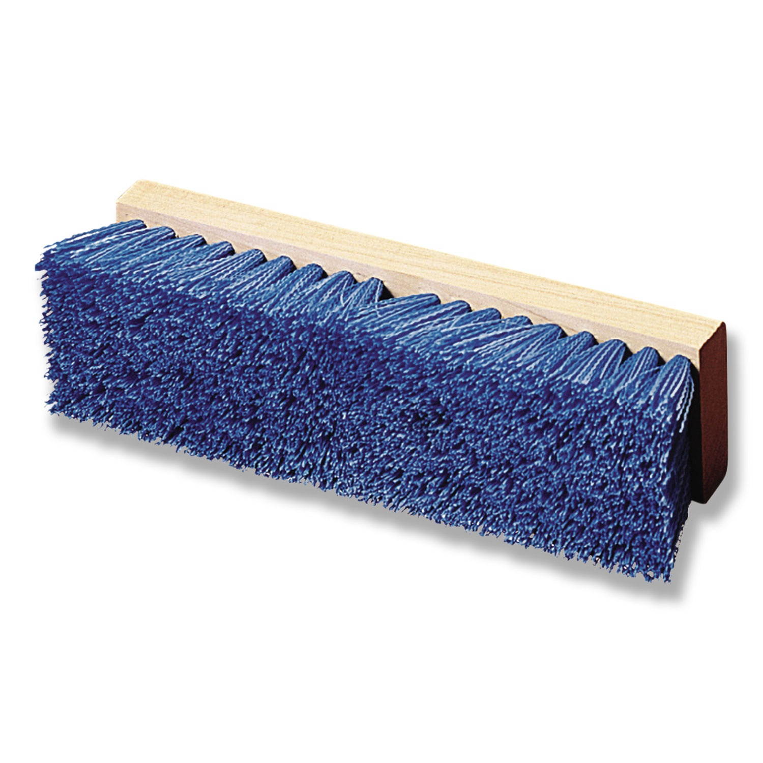 Carlisle 36193P14 Flo-Pac 10" Polypropylene Deck Scrub 10" - Blue