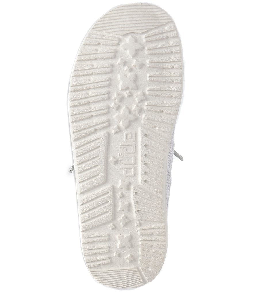 Hey Dude Girls' Wendy Silver Washable Slip-Ons (Youth)