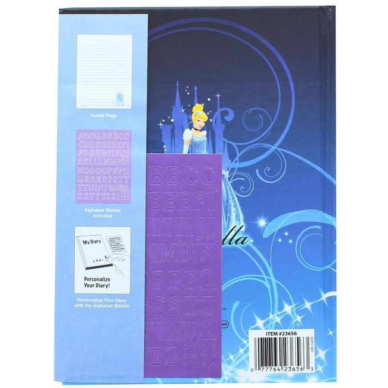 Monogram International Inc. Disney Secret Princess Cinderella 5x7 Inch Hardcover Journal