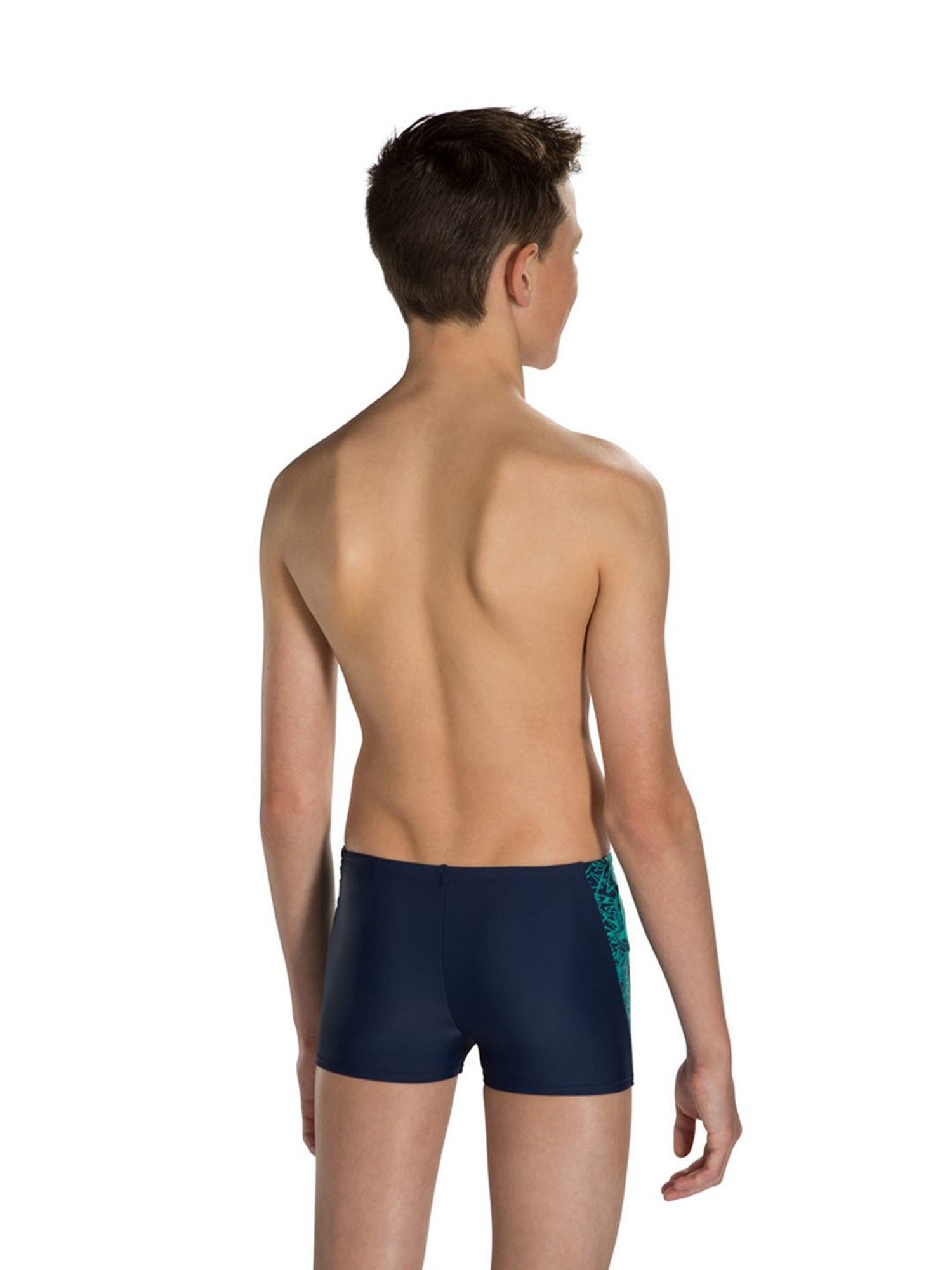 Speedo Kids Navy Solid Swim Shorts