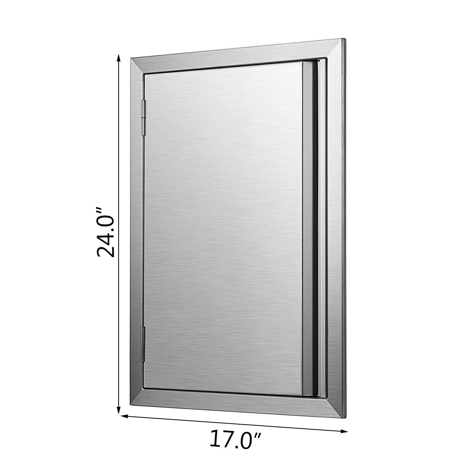 OUTDOOR KITCHEN / BBQ ISLAND 304 STAINLESS STEEL SINGLE DOUBLE ACCESS DOOR 31"