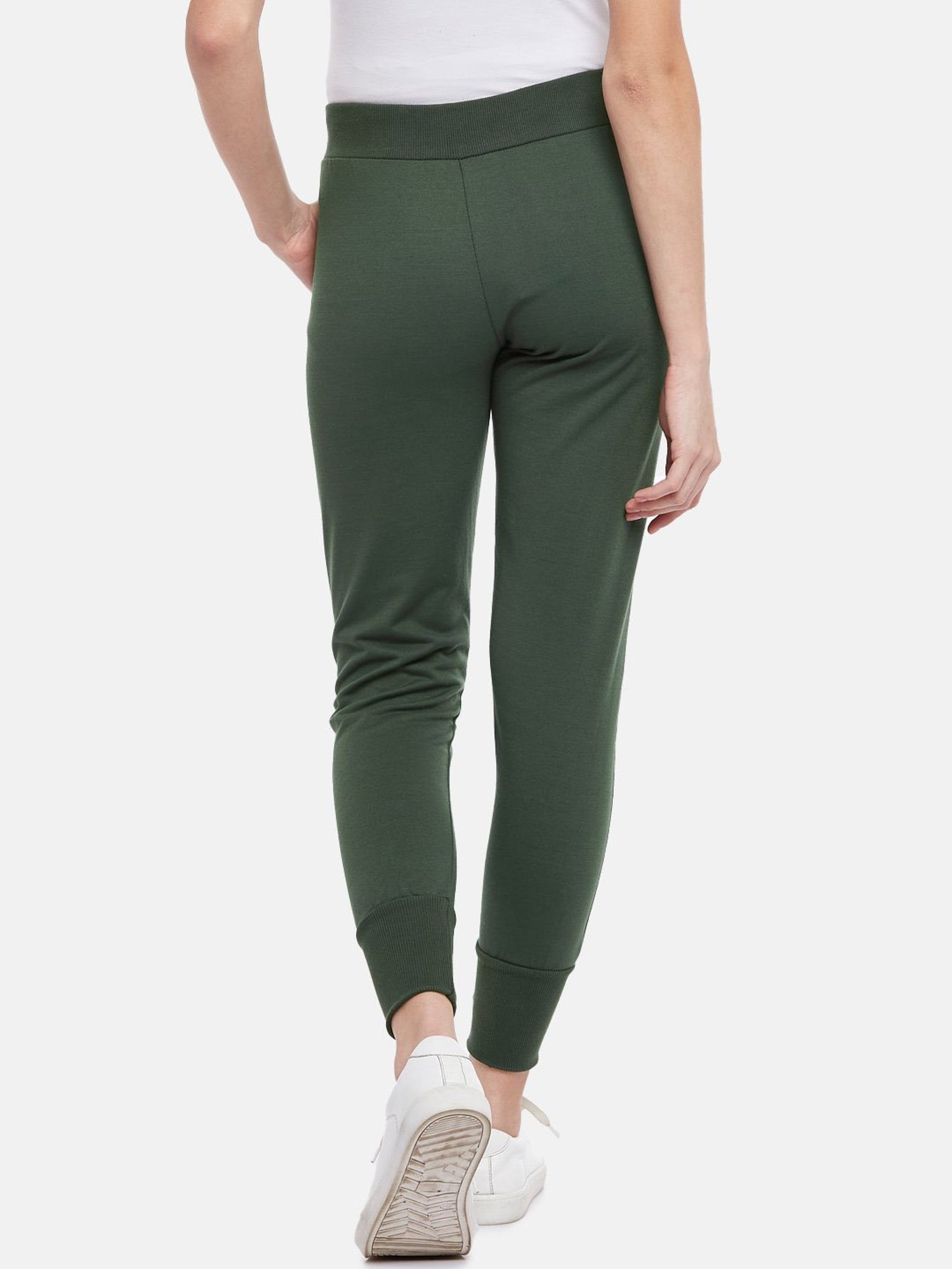 ISU Olive Regular Fit Joggers