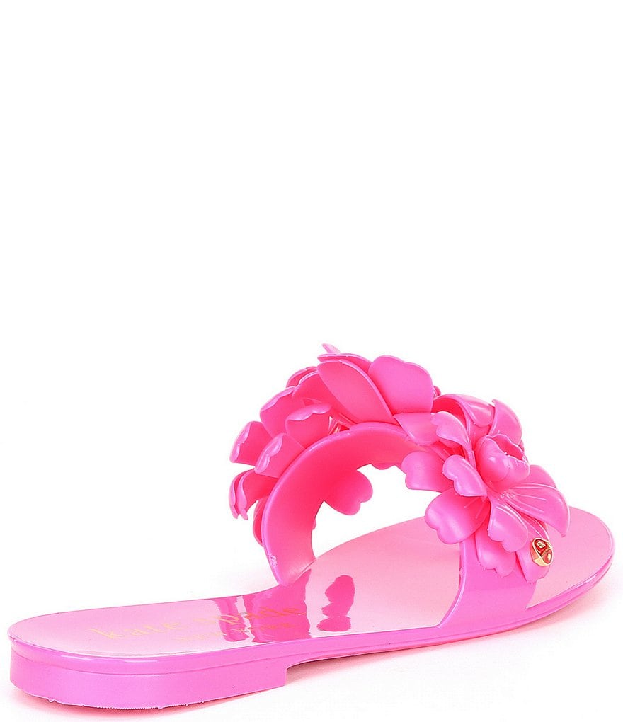 kate spade new york Jaylee 3D Flowers Jelly Slides
