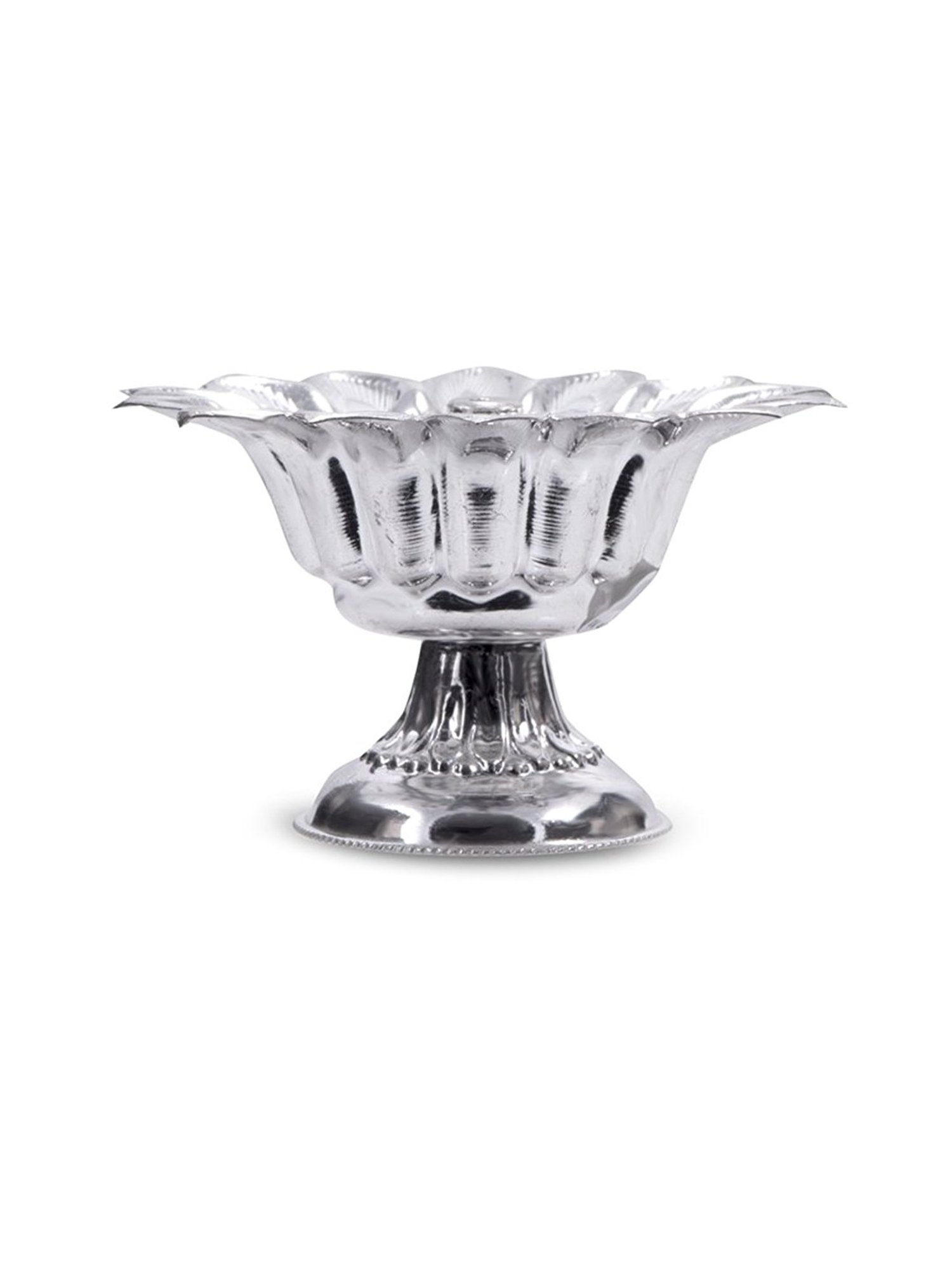 Joyalukkas 92.5 Sterling Silver Diya Stand - 40.2 gm