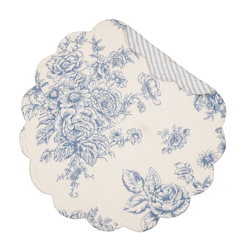 10 Pieces 14.4" Gold Leaf-Shaped Vinyl Placemats, Washable Table Mats Set for Party Decorations and Catering Events