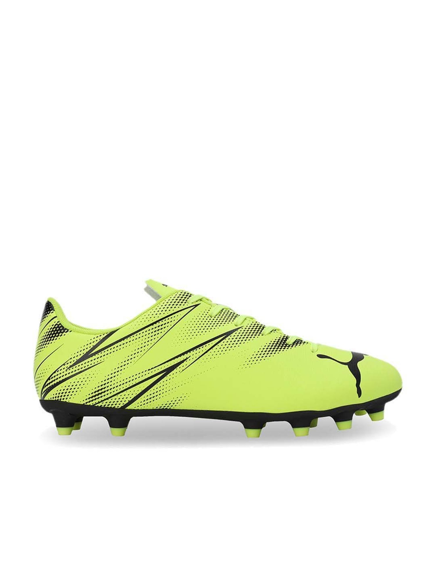 Puma Men's ATTACANTO FG/AG Electric Lime Football Shoes