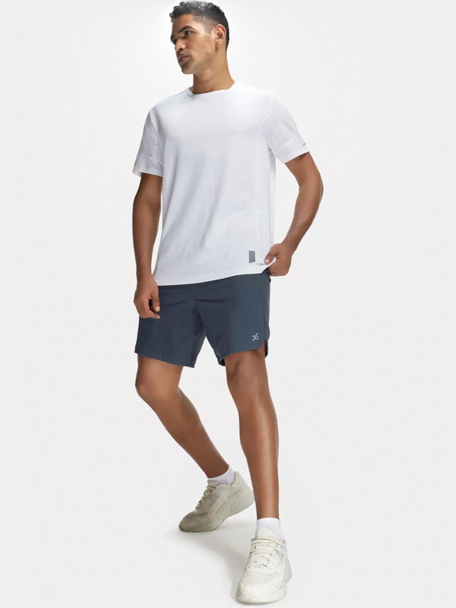 Jockey MV01 White Super Combed Cotton Half Sleeves T-Shirt with Stay Fresh Treatment