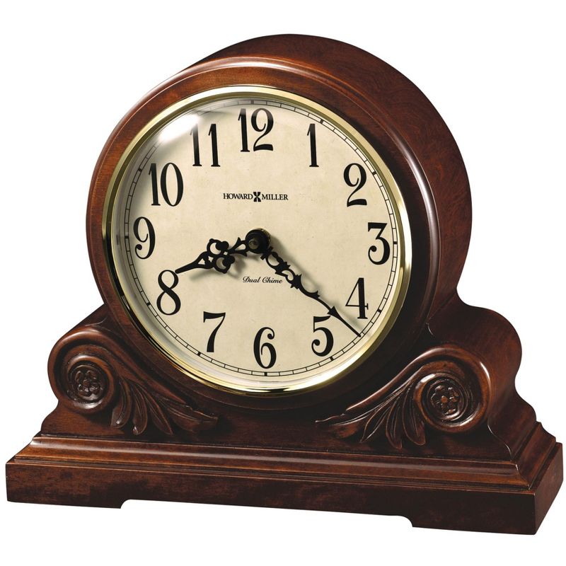 Howard Miller 635138 Howard Miller Desiree Mantel Clock 635138 Americana Cherry