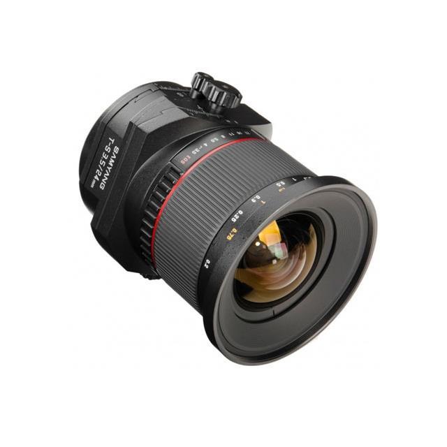 samyang tiltshift syts24c 24mm f/3.5 tilt shift lens for canon