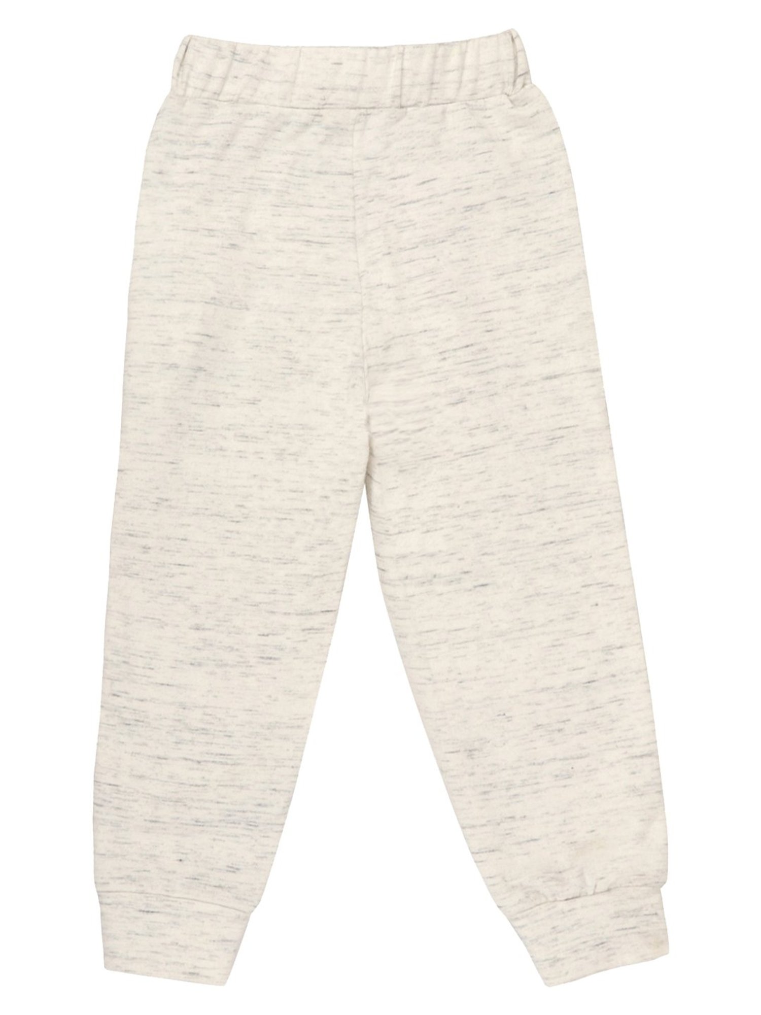 Lazy Shark Boys Cream Striped Joggers
