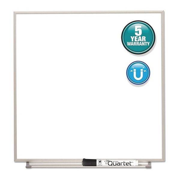 Quartet Matrix Magnetic Boards Painted Steel 23 x 23 White Aluminum Frame M2323