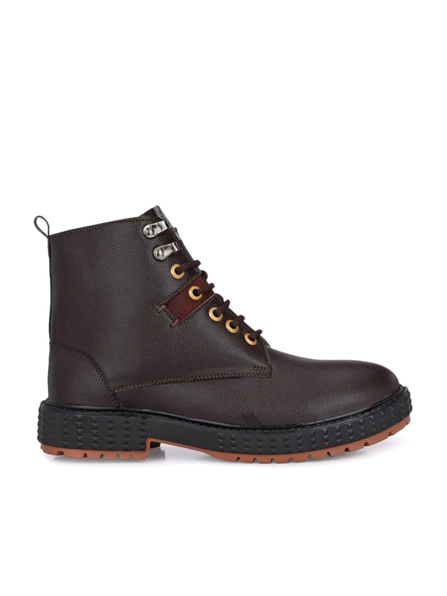 Prolific Men's Brown Derby Boots