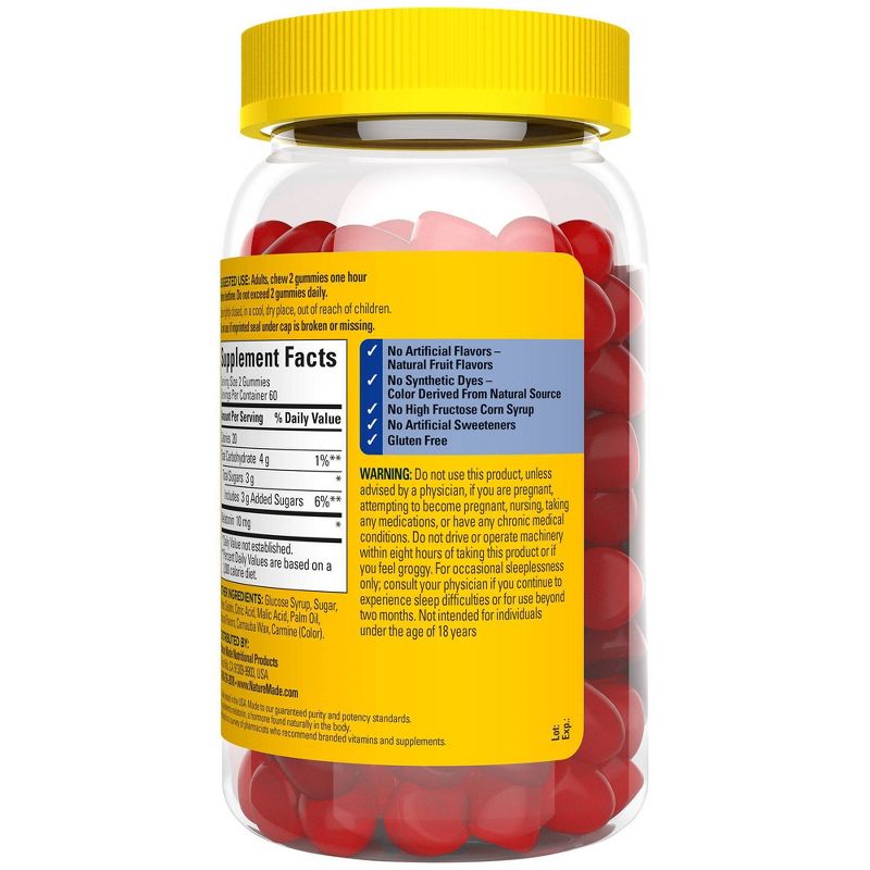 Nature Made Melatonin 10mg Extra Strength Gummies - 120ct