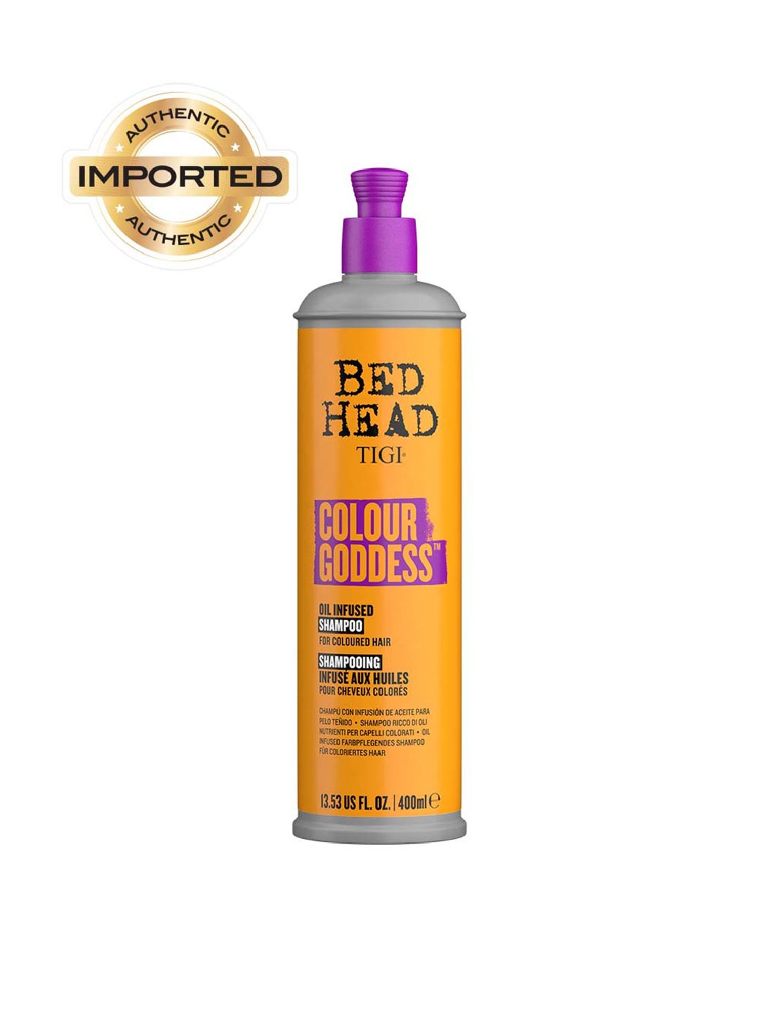 Bed Head TIGI Colour Goddess Oil Infused Shampoo - 400 ml