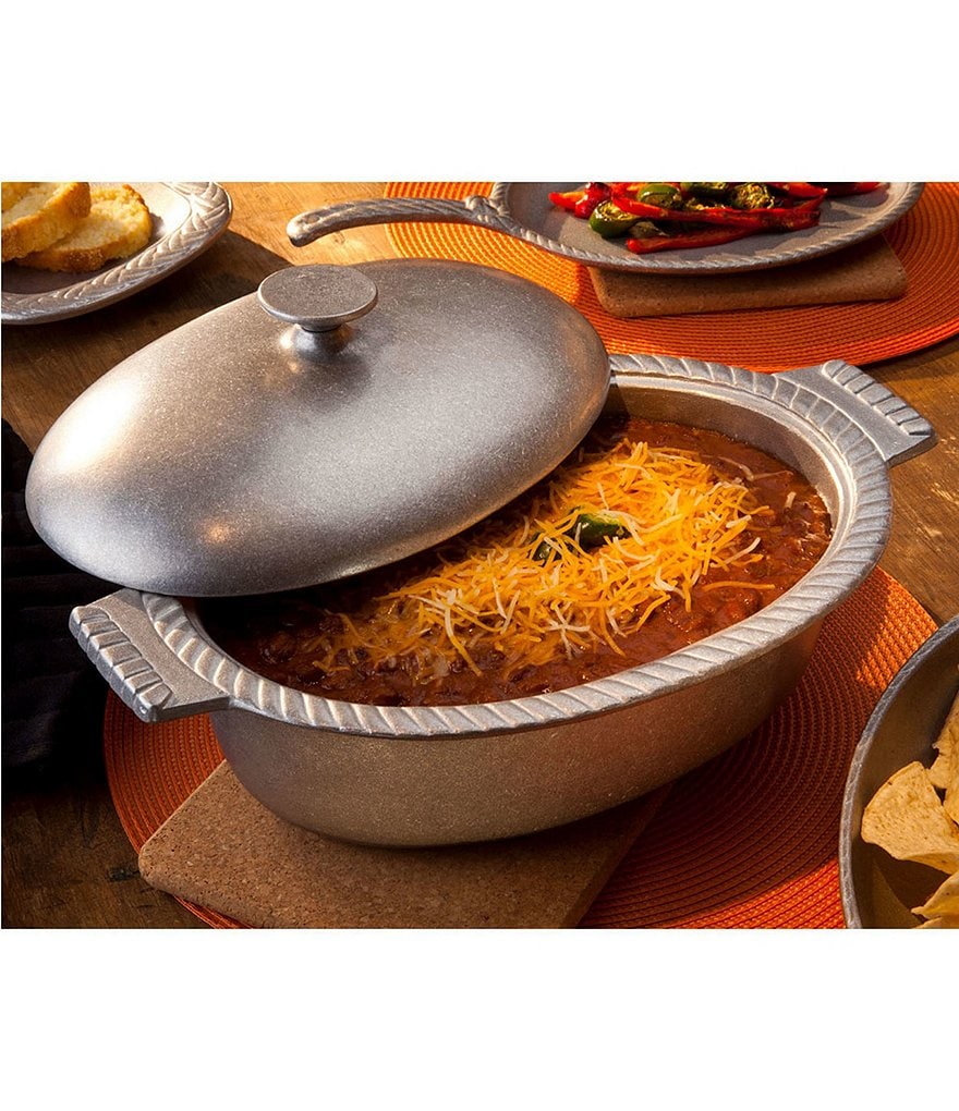 Wilton Armetale Gourmet Grillware Chili Pot with Lid