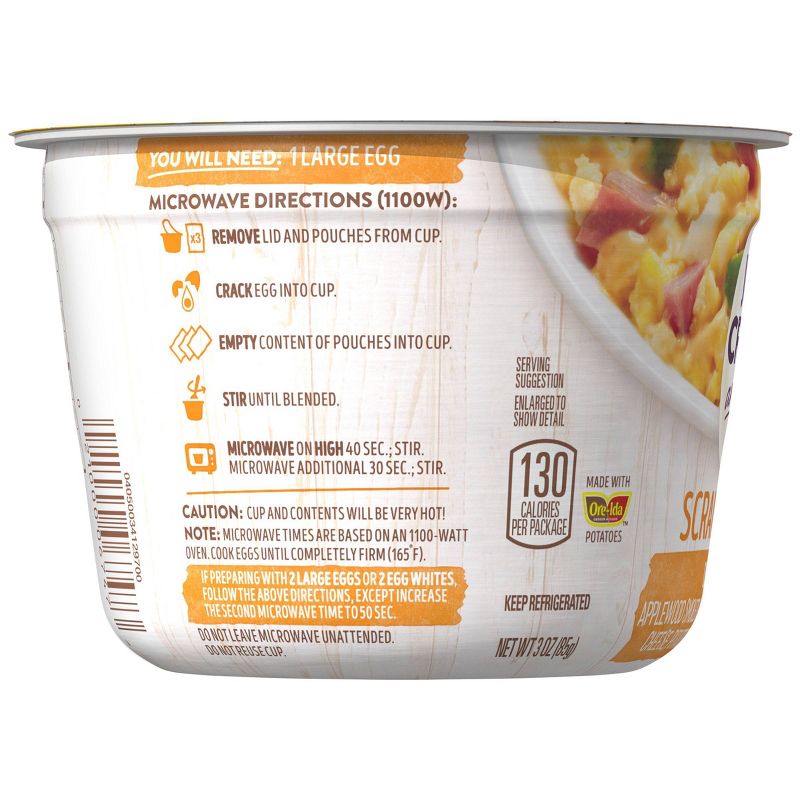 Ore-Ida Just Crack an Egg Denver Scramble Kit with Ham and Cheese - 3oz