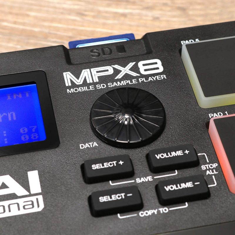Akai Professional MPX8 SD Sample Pad Controller