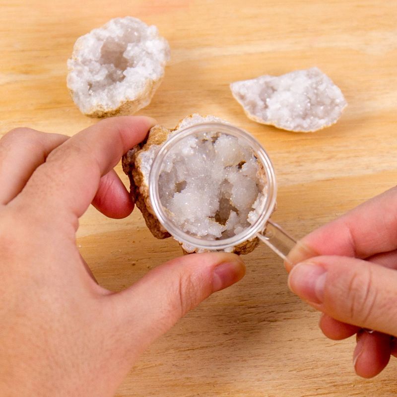 Thinkbox 6pc Break Your Own Geodes Craft Activity Kit