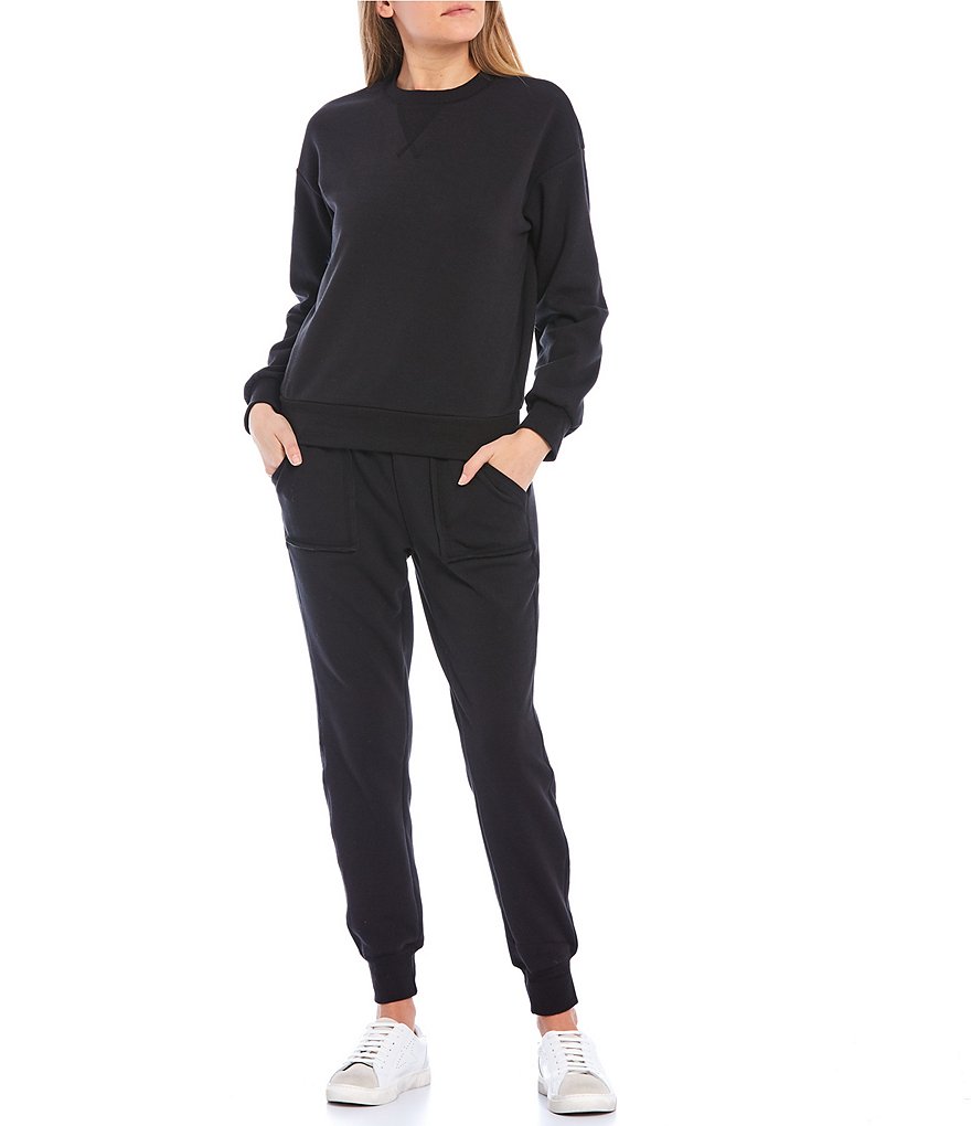 Honey & Sparkle Fleece Lined Pullover Top