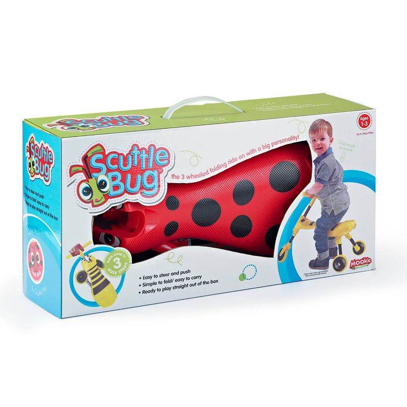 Scuttlebug Beetle Kids' Tricycle - Red/Black