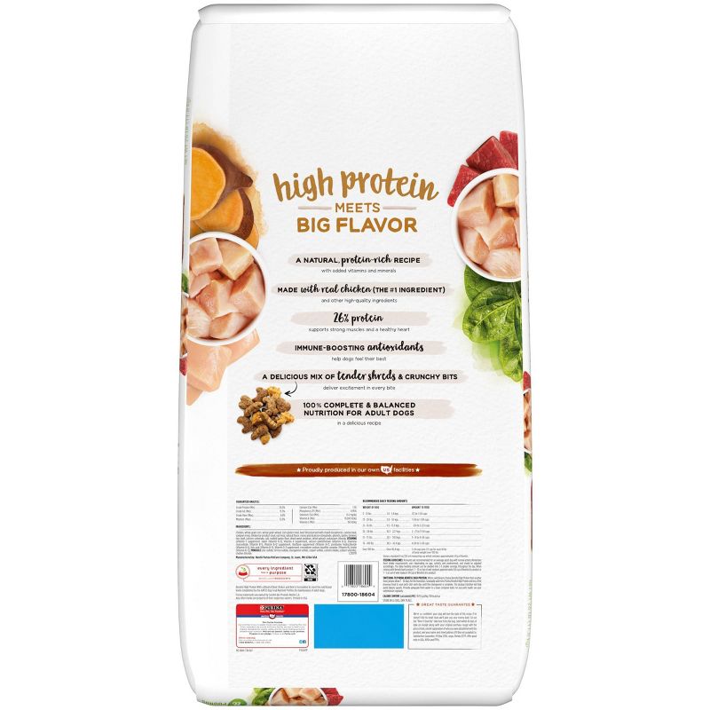 Purina Beneful High Protein with a Blend of Chicken & Beef Dry Dog Food - 26lbs