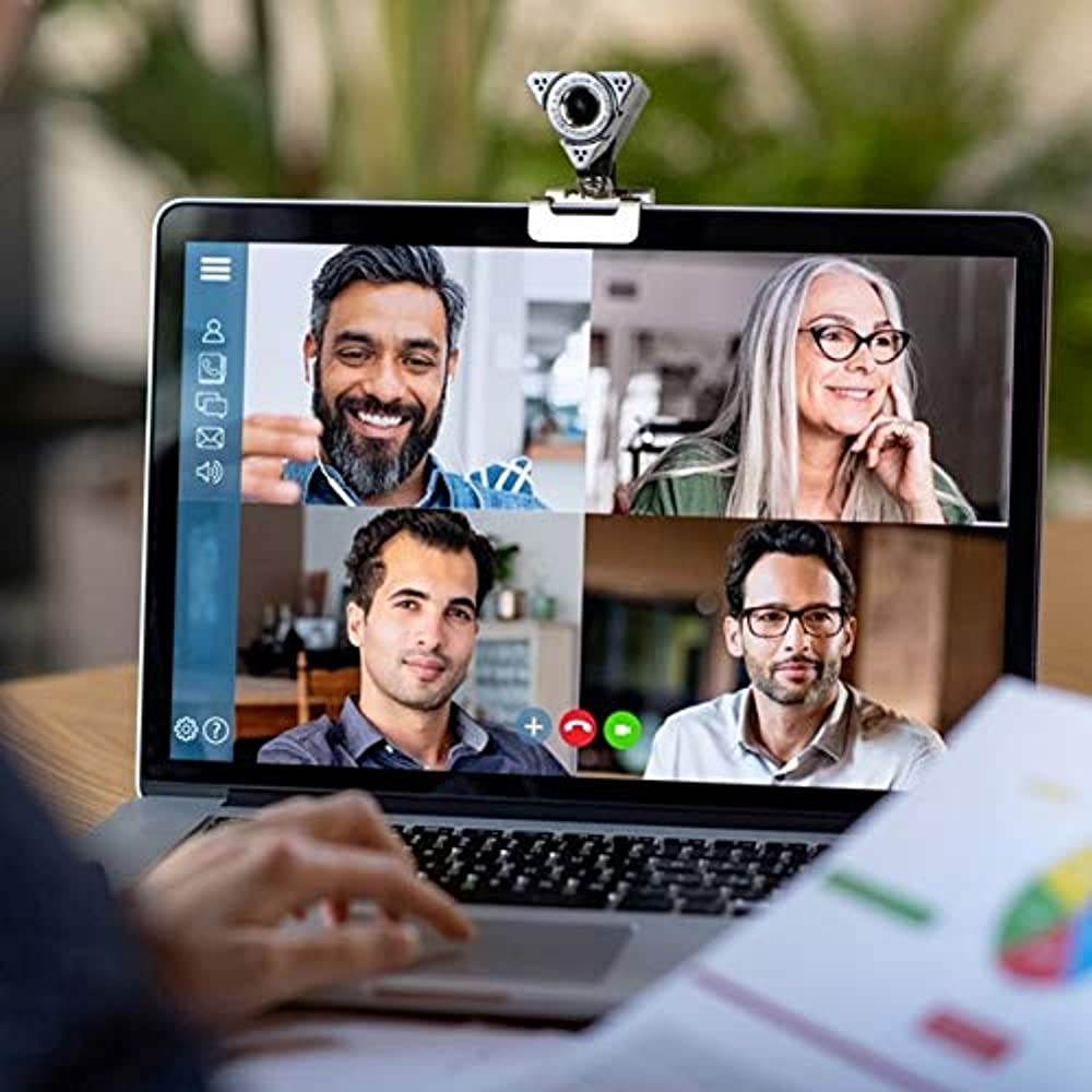 Aluratek AWC01F Video Conferencing Camera - 2 Megapixel - 30 fps - Black - USB 2.0 - 15 Megapixel Interpolated - 1920 x 1080 Video - CMOS Sensor - Manual Focus - Microphone - Notebook, Computer