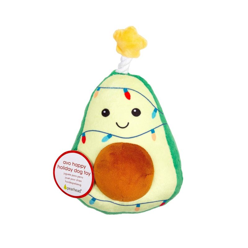 Pearhead Avo Happy Holiday Dog Toy