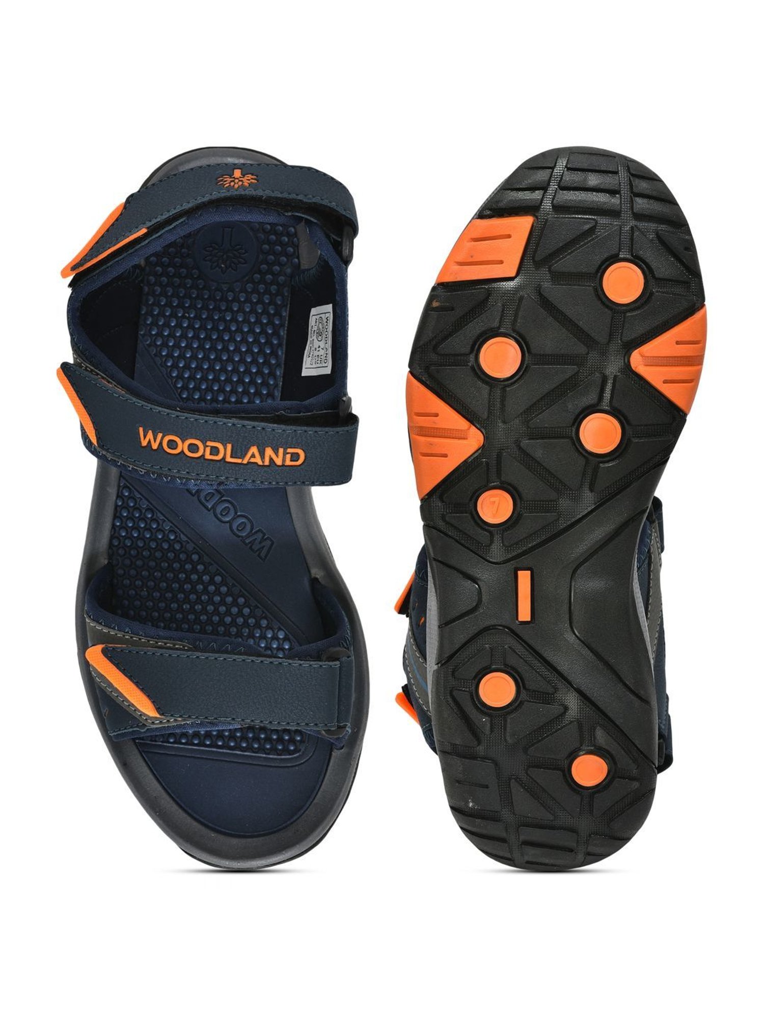 Woodland Men's Navy Floater Sandals